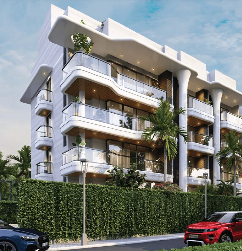 CKPC Horizon, Sarjapura Road CKPC Horizon, a low-rise residential building on Sarjapura Road, developer render